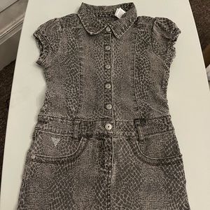 Girls Guess denim dress